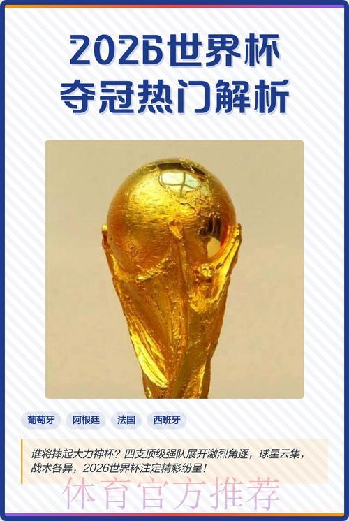 2026世界杯夺冠热门实时预测分析